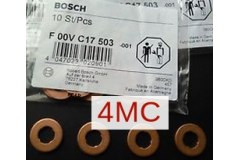 Кольцо уплотнительное F00VC17503 для HYUNDAI i30 универсал (GD) 1.6 CRDi 2012-, код двигателя D4FB, V см3 1582, кВт 81, л.с. 110, Дизель, Bosch F00VC17503