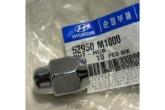 Гайка для HYUNDAI i30 универсал (GD) 1.4 CRDi 2012-, код двигателя D4FC, V см3 1396, кВт 66, л.с. 90, Дизель, Hyundai-KIA 52950M1000